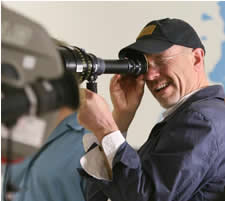 John Dahl on the set of You Kill Me