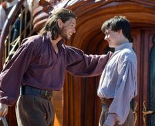 Ben Barnes as Caspian with Skandar Keynes as Edmund