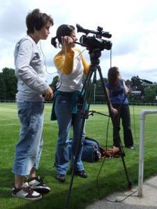 Emma and DoP Tania