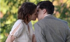Kristen Stewart and Jesse Eisenberg in Cafe Society