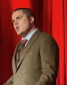 Paul Ridd at the press launch