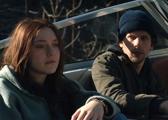 Dakota Fanning and Jesse Eisenberg in Night Moves