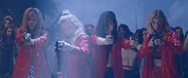 Odessa Young and Hari Nef in Assassination Nation