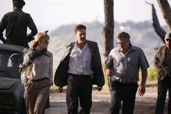 Rosamund Pike, Jon Hamm, Dean Norris in The Negotiator, which will have its UK premiere in Edinburgh