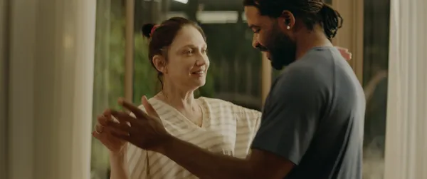 Evgenia Dodina and Martin Ogbu in Mama. Or Sinai on the migrant workers she spoke to when researching her script: 'They build these temporary identities – her life is full, even in Israel'