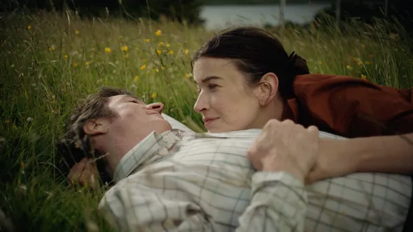 Barry Ward with Anna Bederke in That The May Face The Rising Sun. Ward: 'My approach to TV and film remains the same, though, in terms of research and preparation'
