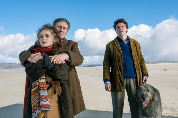 Helena Bonham Carter, Gbriel Byrne and Dónal Finn in Four Letters Of Love