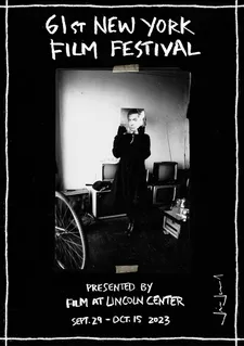 61st New York Film Festival poster designed by Jim Jarmusch