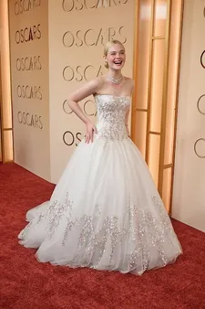 Elle Fanning on the red carpet