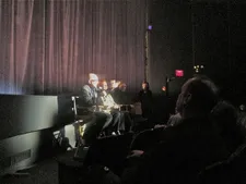 Bruno Barreto, Lucy Barreto, Matthew Chapman in the spotlight with Anne-Katrin Titze