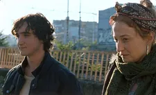 Adriano Tardiolo as Lazzaro with Alba Rohrwacher as Antonia