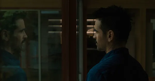 Colin Farrell as Jake in After Yang. Kogonada: 'I love this idea of catching up to grief, you know, that it wasn't this immediate grief that a parent would feel, but it was like it that in order to grieve, you have to love first'