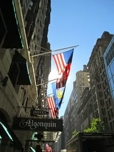 The Algonquin Hotel.