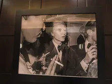 Andy Warhol at The Carlyle, 1971 by James Hamilton (Oak Room of The Algonquin)