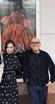 Ferzan Özpetek with Anne-Katrin Titze about his encounter with Monica Vitti: ”She turned around and came back to me and said, you are going to make a lot of beautiful films!”