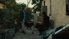 Edi Gathegi and Payman Maadi in Aporia