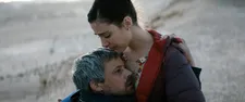 Nadav Lapid on Y (Avshalom Pollak) with Yahalom David (Nur Fibak): “He reconnects to a kind of human instinct that maybe he lost.”
