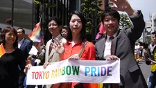 Aya Kamikawa at Tokyo Rainbow Pride