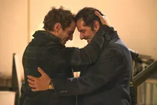 Louis (Melvil Poupaud) with his little brother Fidèle (Benjamin Siksou)