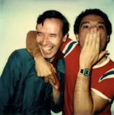 Bill Cunningham with Antonio Lopez: "He considered Antonio and Juan to be his best friends from that period."