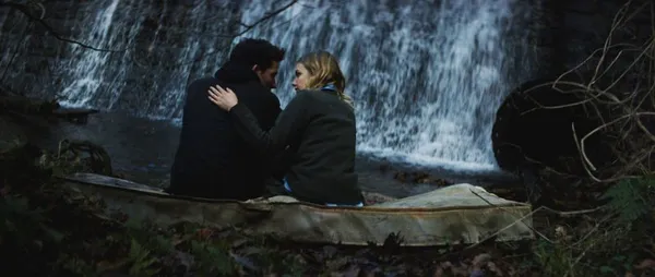 Hannah Murray and Josh O'Connor in Bridgend