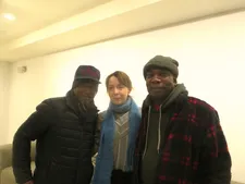 Brinsley Forde with Anne-Katrin Titze and Dennis Bovell about the Babylon soundtrack: "The music was coming as the film was being shot."