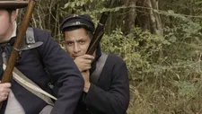 CJ Hunt in a Civil War Confederate reenactment in The Neutral Ground