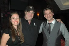 Claire Bueno, Dan Aykroyd and Anthony Bueno