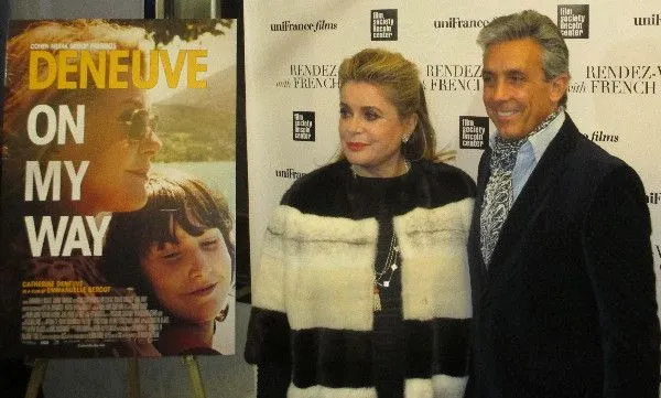 Charles Cohen on Catherine Deneuve in On My Way: "an incredible performance by the iconic Catherine Deneuve."