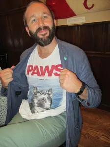 Chris O'Dowd is also on Broadway in Of Mice And Men with James Franco