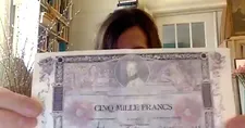 Nicky Arnstein’s (Ramin Karimloo) money Cinq Mille Francs
