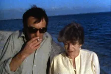 Claude Lanzmann with Paula Biren in Baluty