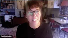Claudia Squitieri from Paris on Roberto Benigni with Claudia Cardinale: “He was going “Claudia!!!!” Jumping around every time he saw my mother.”