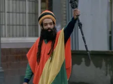 Cosmo Laidlaw is Rastaman in Babylon