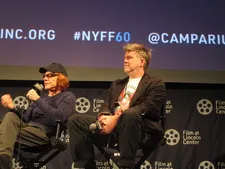 Composer Danny Elfman with LCD kingpin James Murphy
