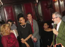 Morgan Neville introducing 20 Feet From Stardom stars Darlene Love, Judith Hill and Lisa Fischer