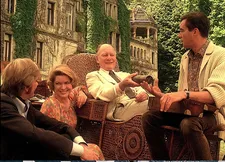 David Warner, Ellen Burstyn, John Gielgud and Dirk Bogarde in Alain Resnais’ Providence