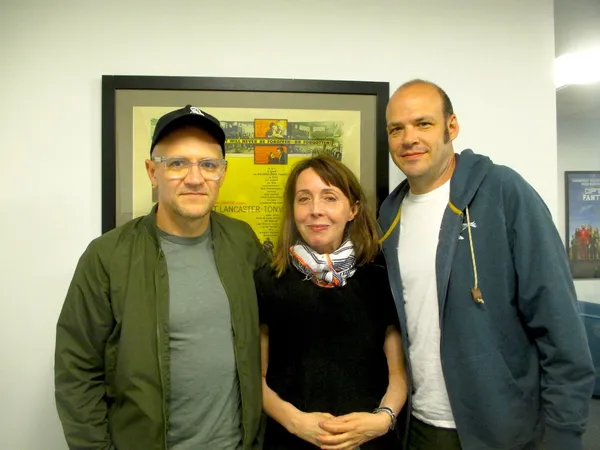 David Zellner and Nathan Zellner with Anne-Katrin Titze: "We love Westerns and we always wanted to do one but we didn't want to just copy what's been done before."