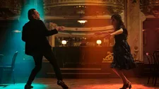 Aviad (Yehezkel Lazarov) and Aya (Sarah Adler) dancing to Depeche Mode’s Enjoy The Silence (imported by Ed Bahlman for the US) in Dead Language
