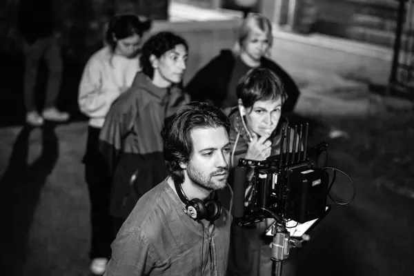 Paolo Strippoli on the set of The Holy Boy. Paolo Strippoli on his young protagonist: 'I was really a lot like Mateo. I looked happier than him but I was struggling to find my identity, also from a sexual point of view'