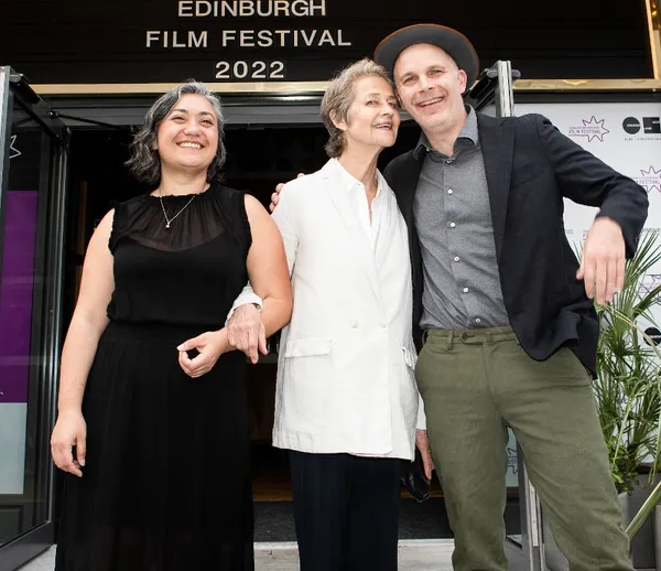 Juniper producer Desray Armstrong, Charlotte Rampling and Matthew J Saville