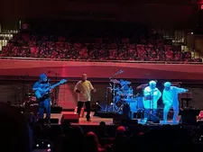 ESG performing in the Wu Tsai Theater, David Geffen Hall on April 6, 2025