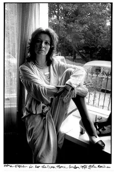 Edna O'Brien, Chelsea, London 1971