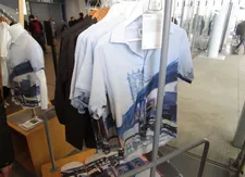 Edward Hopper image on shirt at the Whitney Museum of American Art gift shop