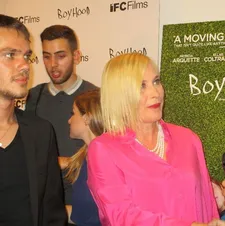 Ellar Coltrane with Patricia Arquette: "I remember walking around the backyard of a house"
