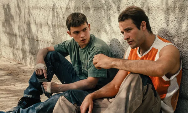 Eloy Pohu, left, and Maksym Slivinskyi in Enzo