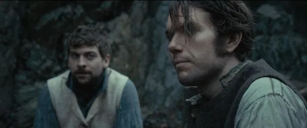 Dónall Ó Héalai, right, with Eoin O Dubhghaill. Tom Sullivan on Héalai: 'He nailed it physically and that just raised the bar for everybody, including myself'