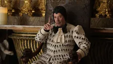 Bruno Dumont on Fabrice Luchini as Belzébuth in The Empire: “There's this coexistence of the tragic and the comedic, and one finds the representation of that in his costume …”