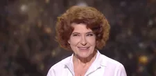 Fanny Ardant - all smiles for her best supporting actress accolade for La Belle Epoque