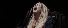 Screaming like she means it